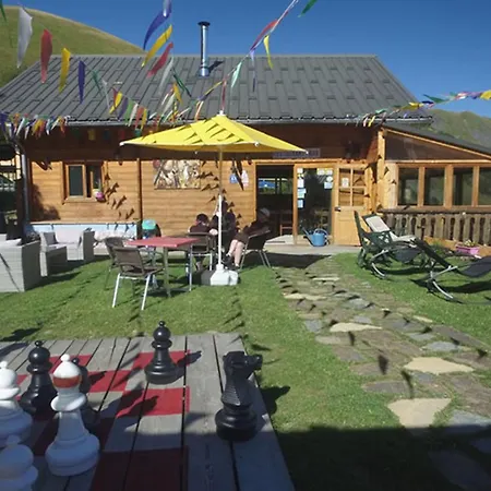 Tipi Avec Terrasse Pour 4 Pers, - Api-1-52-1302 *